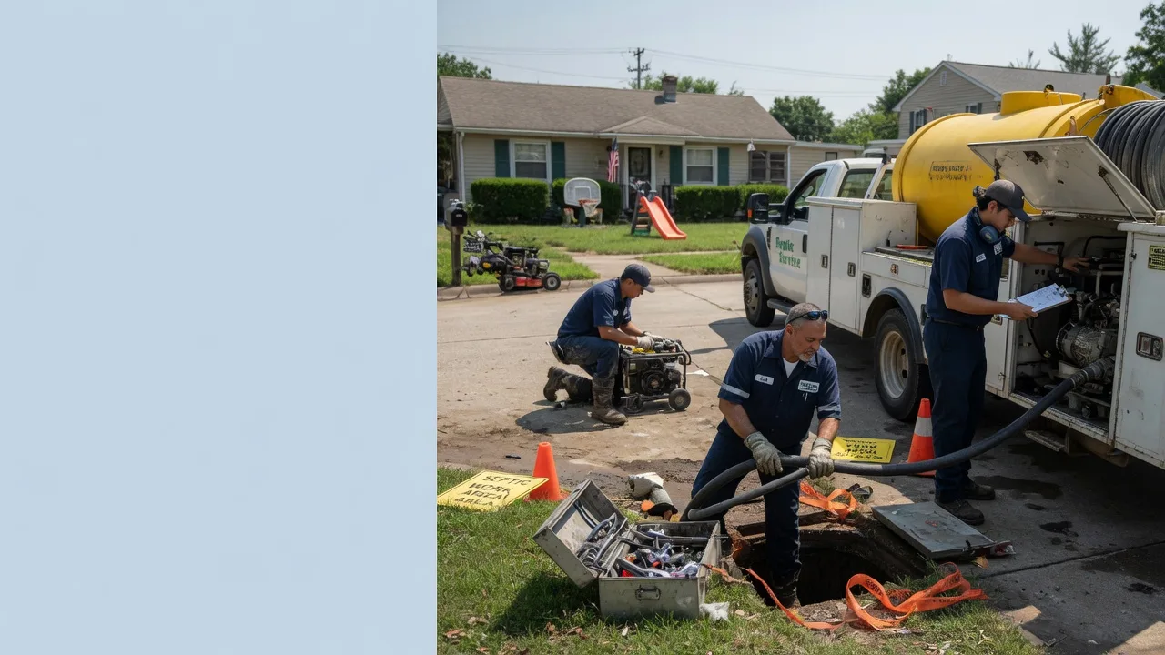 Septic Tank Pumping in California near me